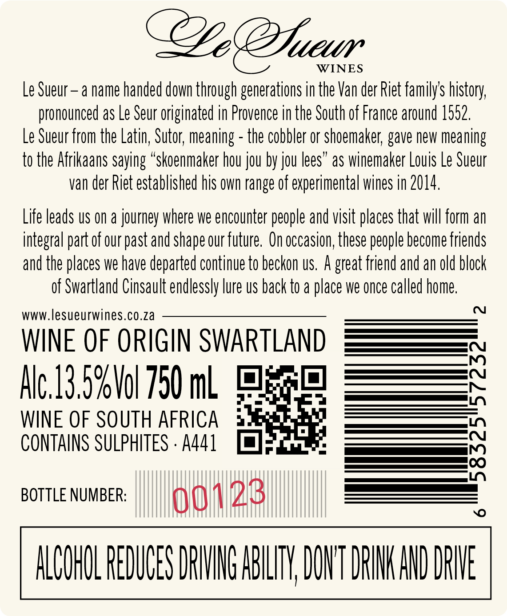 Le-sueur-wines-back-label-CINSAULT